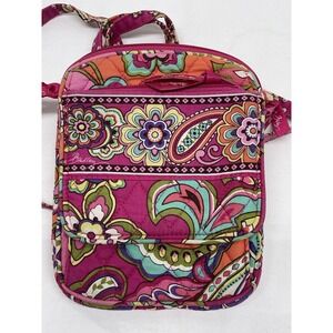 Vera Bradley Pink‎ Swirls Multi Pocket Crossbody Large Flap Fall 2014